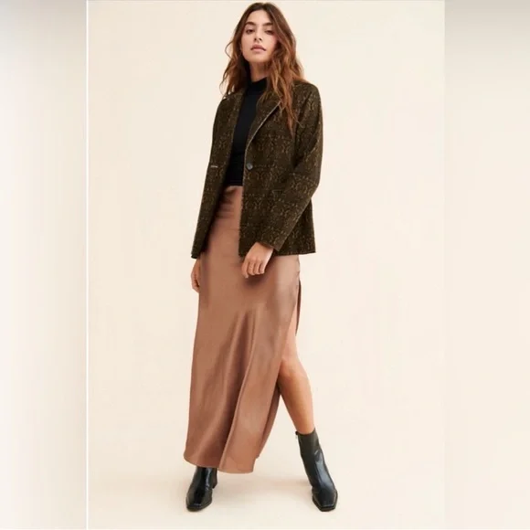 NWT DRIFTWOOD x Free People Women’s Green blazer Size S - Picture 3 of 13